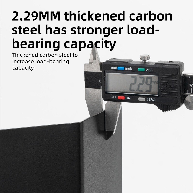 ROCKBROS Bike Floor Stand Rack For Indoor Storage Garage L - Shaped Carbon Steel