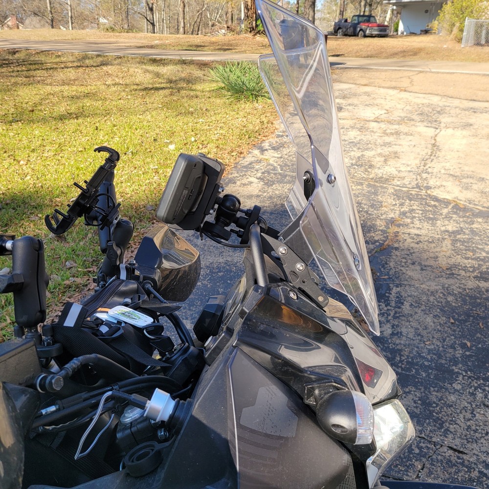 2022+ KLR650 Windshield / Windscreen Risers