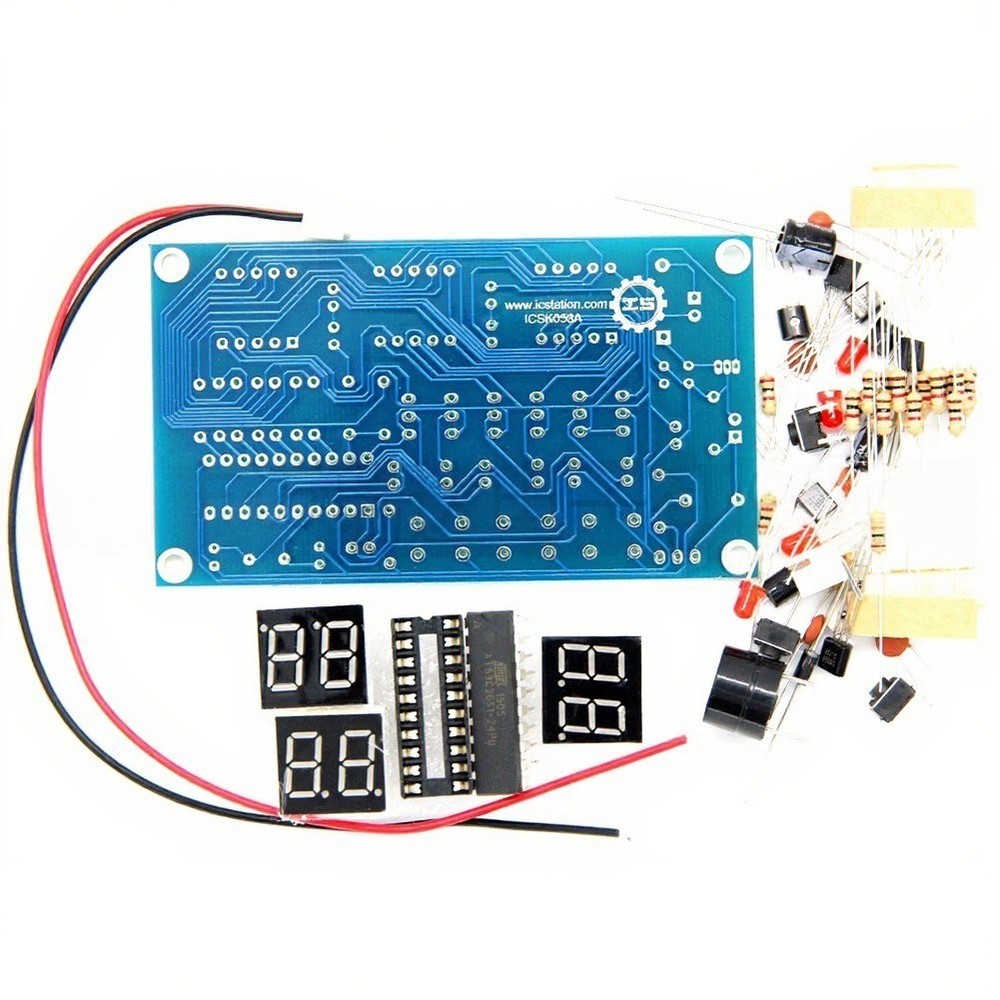 12V Electronic Clock Kit for DIY For Alarm Stopwatch Counter Timer Use