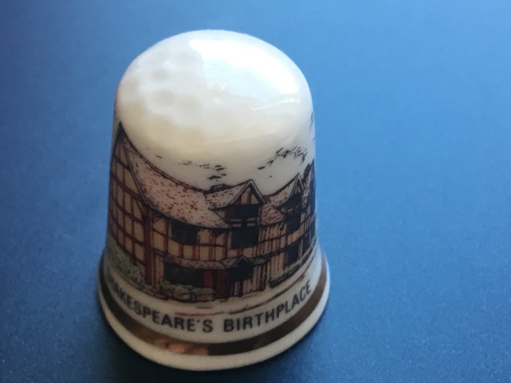 Shakespeare - Shakespeares birthplace - thimble - A1