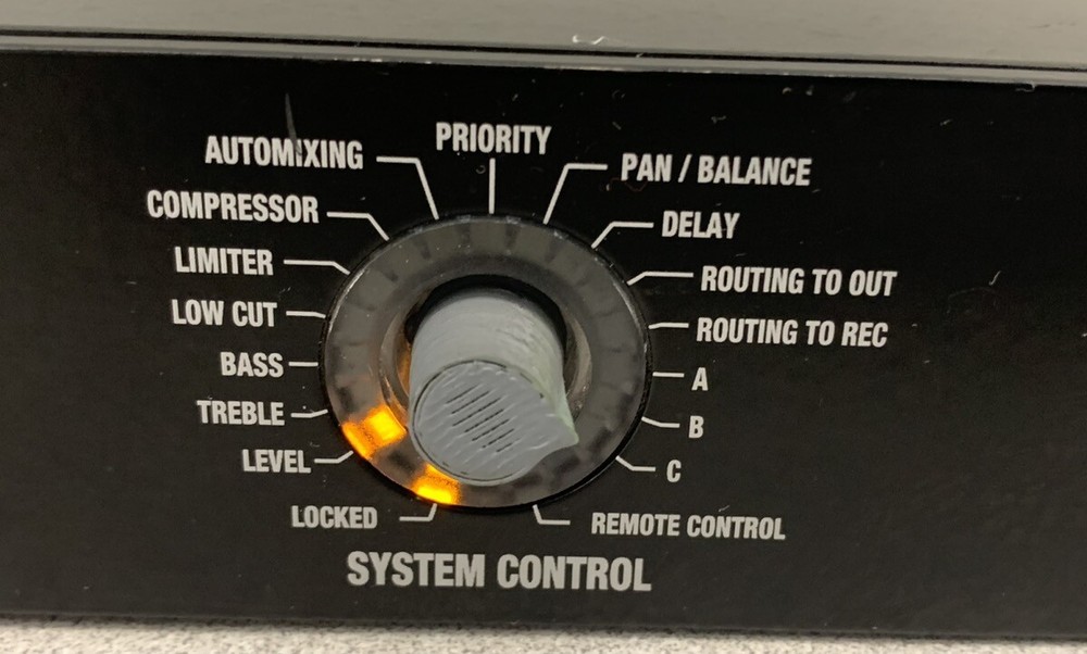 AKG DMM6 Digital Automatic Microphone Mixer 6 Channel input Missing Knobs