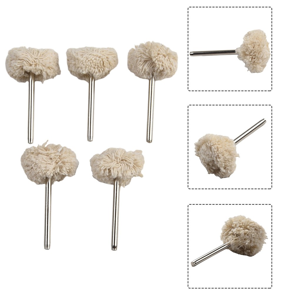 Buffing Tools Wool Polishing Wheel 25mm Head Diameter Grinders Accessories