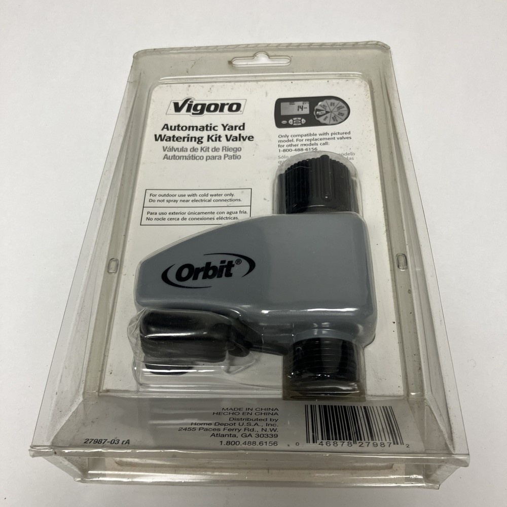 Vigoro Orbit Automatic Yard Watering Valve NEW 170-472