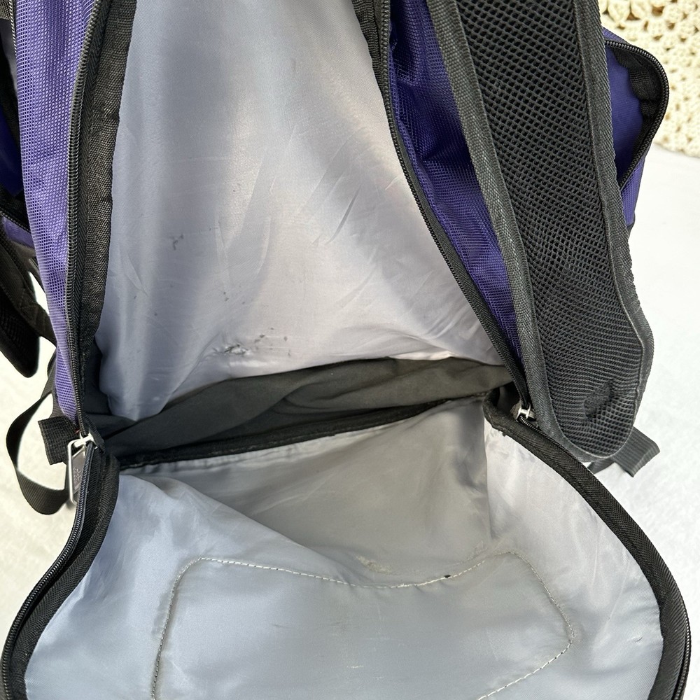 adidas Striker Team Backpack Purple Black *Flaw Inside*
