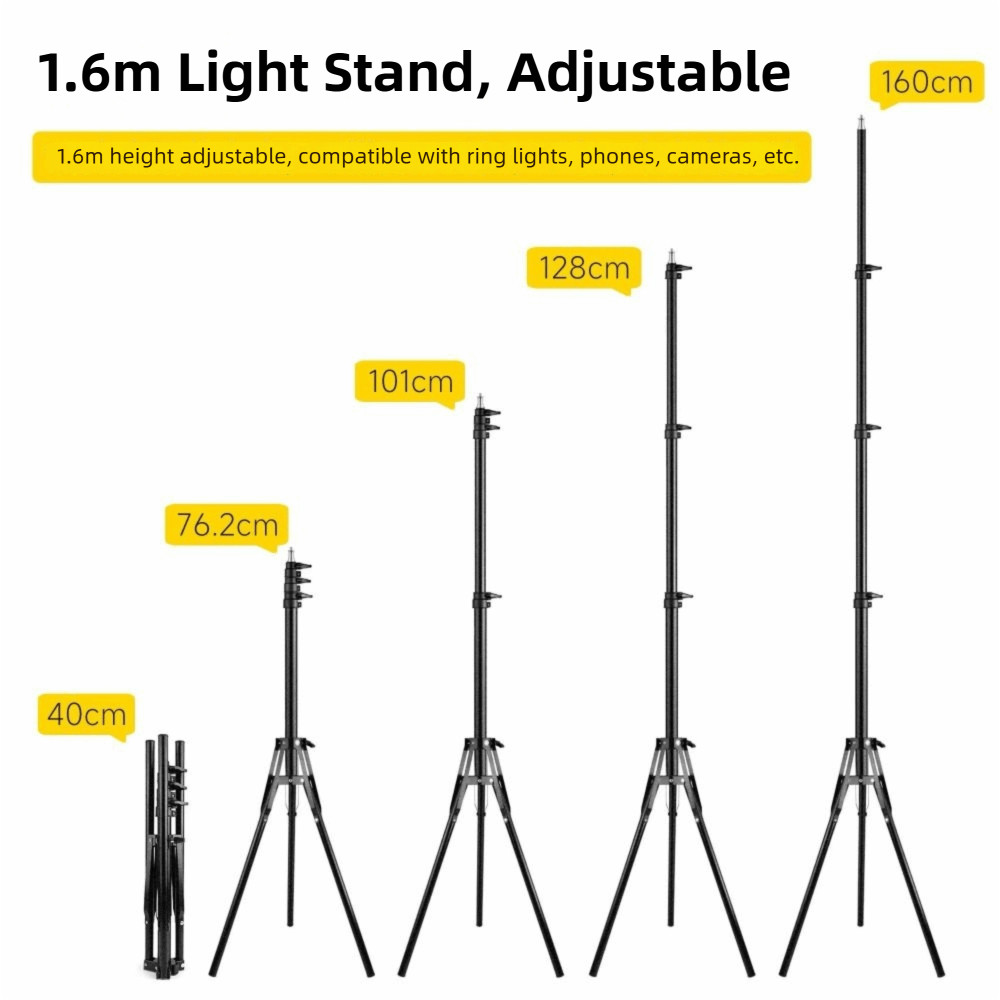 Adjustable Light Stand Photographic Lighting Bracket  Photography