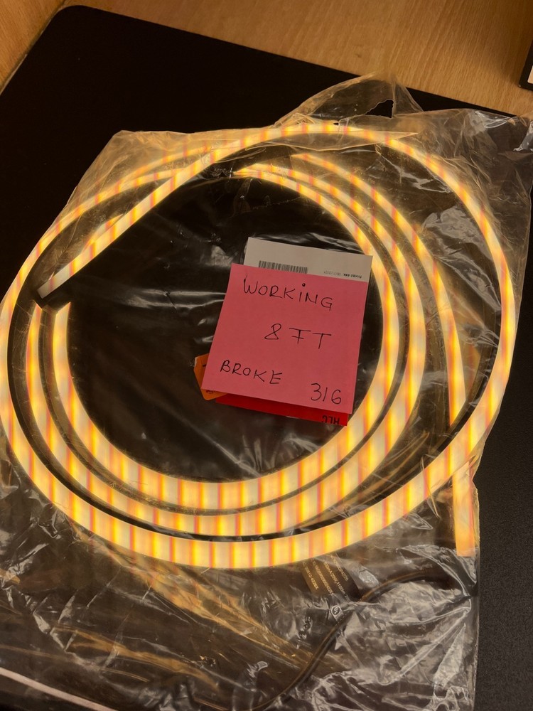 Philips - Hue Play Gradient Lightstrip Ambiance  8 FT-STRIP ONLY-SMALL DEFECT