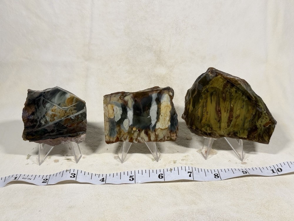 Morrisonite Jasper Slab Set, Lot #11