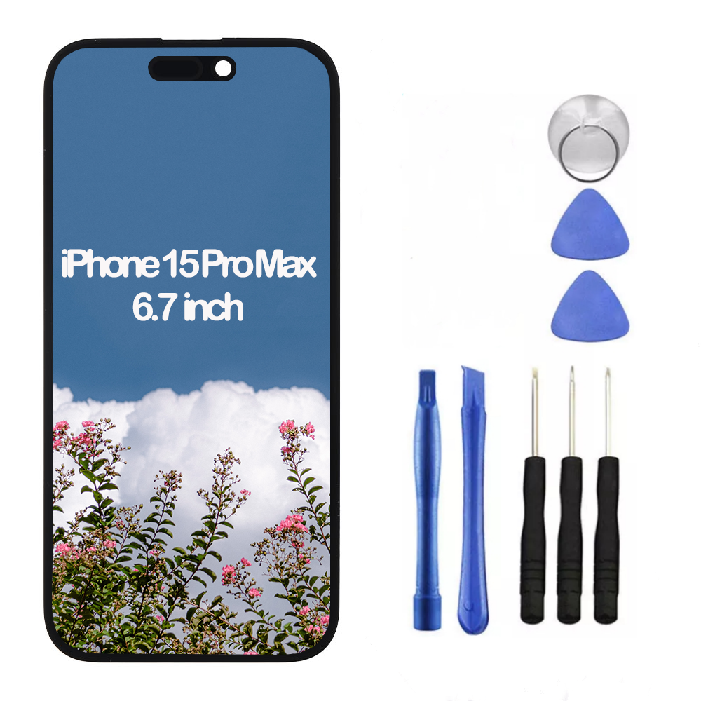 For iPhone 15 Pro Max Soft OLED Display Touch Screen Digitizer Replacement Tools