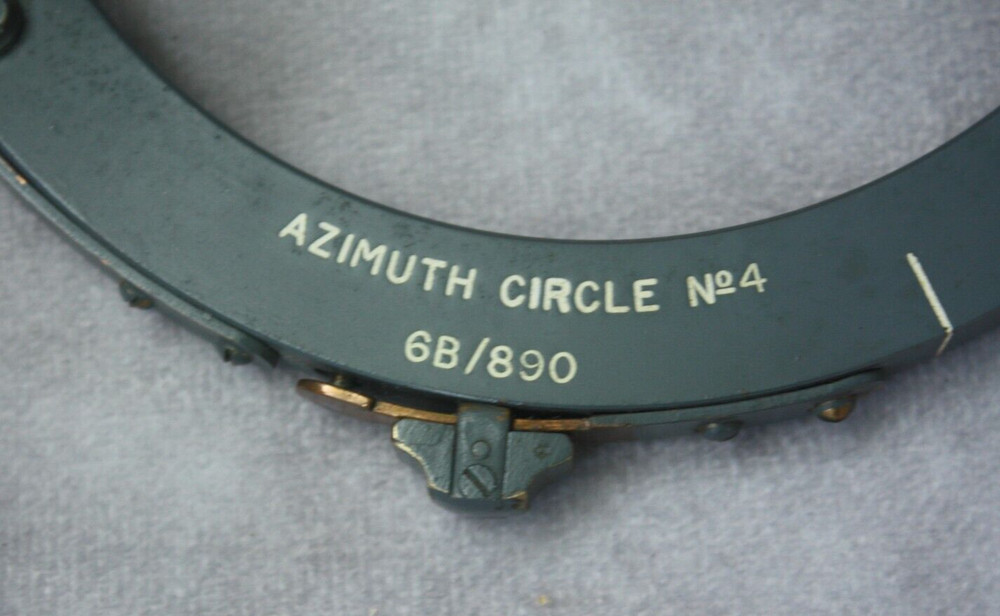 Azimuth Circle No. 4 Ref No. 6B/890 Navigation Compass