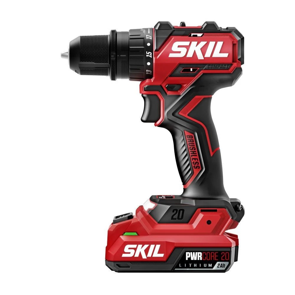 Skil 20V Brushless Compact Multi-Head Drill Driver Kit