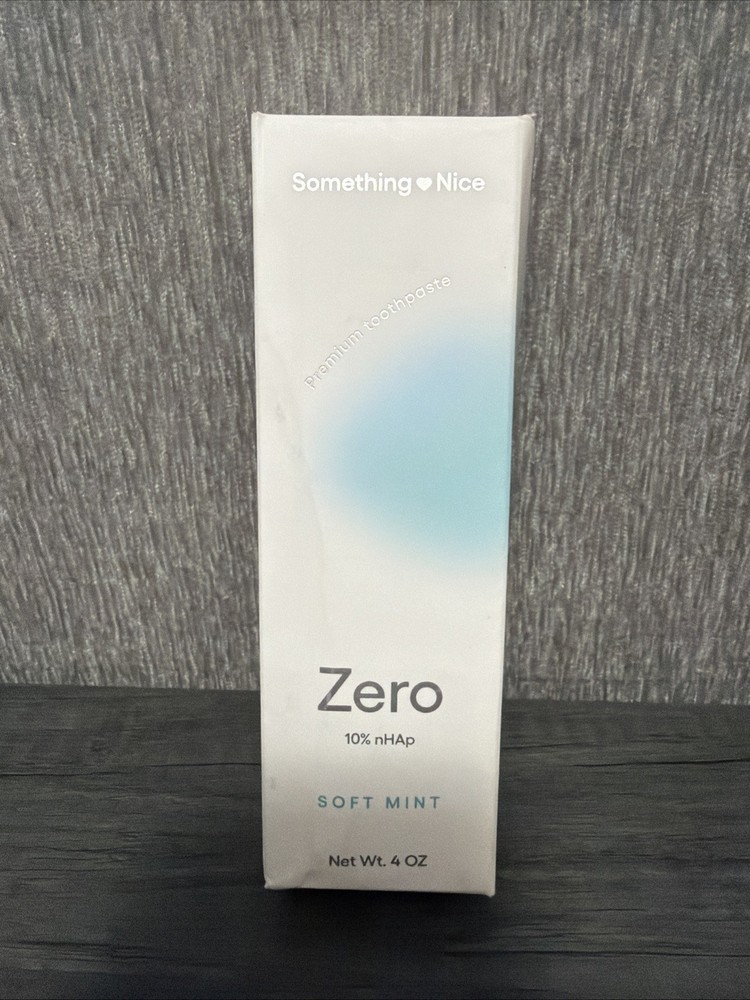 Zero Premium Toothpaste by Dentist Recommended Soft Mint Flavored