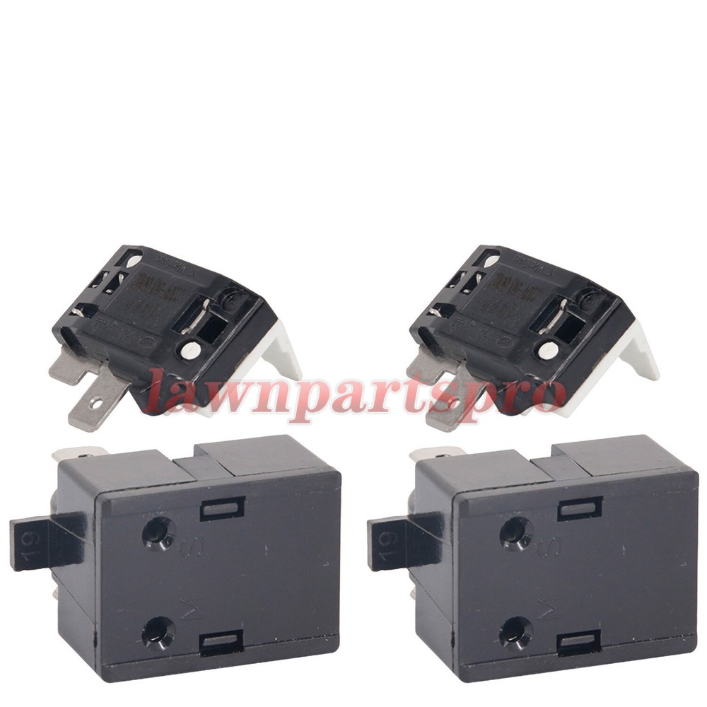 2x Refrigerator PTC Starter Relay Replace 2 Pins Compressor Overload Protector