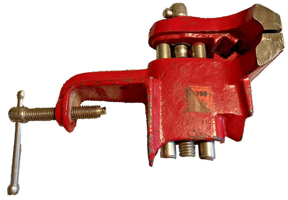 Sears Red bench Vise/Clamp (2.5" Jaws)