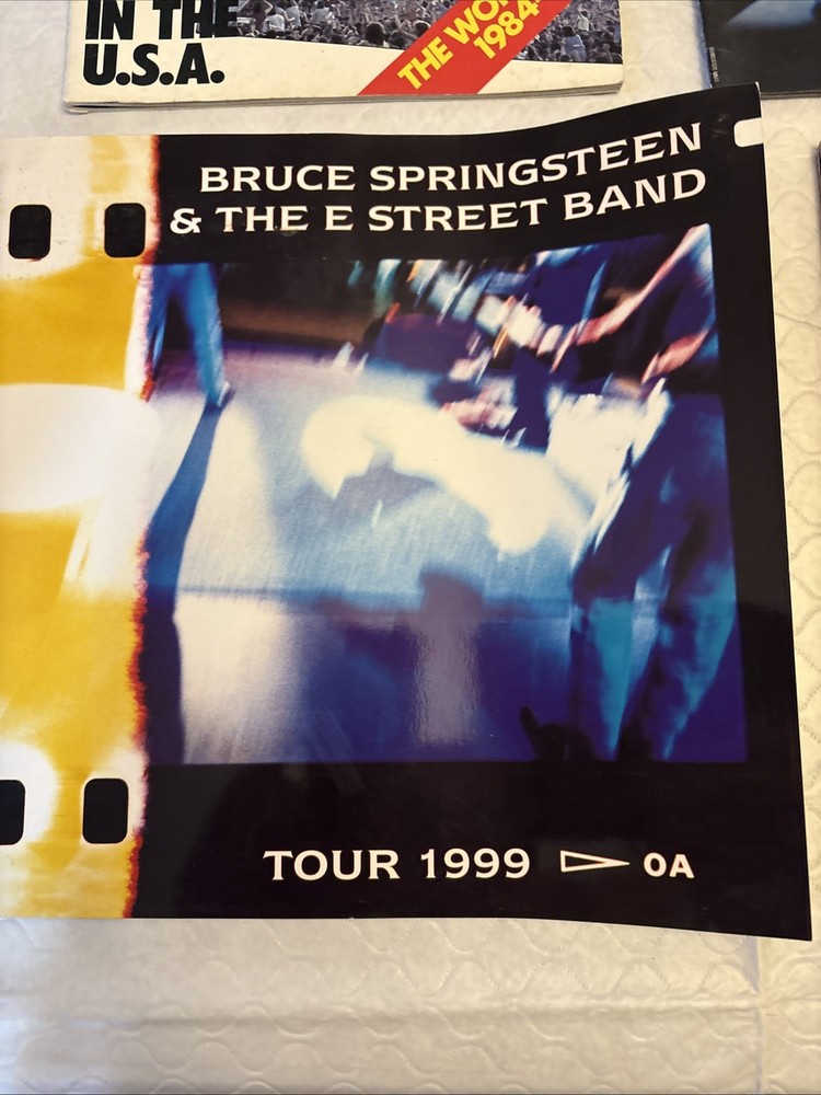 Bruce Springsteen Concert Tour Programs