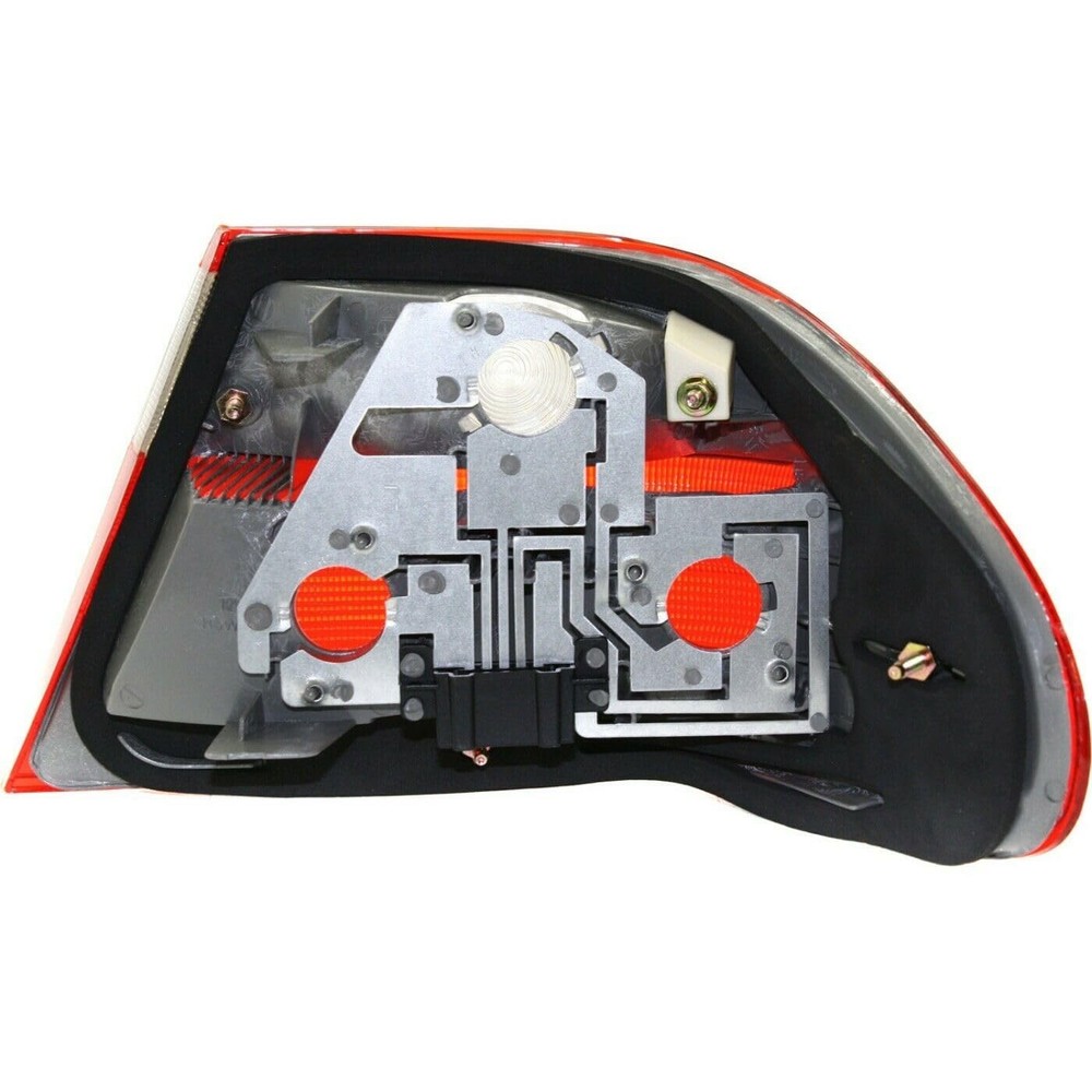 Left Driver Tail Light Halogen Clear Red Lens Brake for E320 E430 E55 AMG 00-02