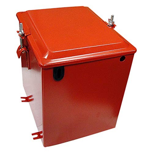1711-1022 Battery Box, Red
