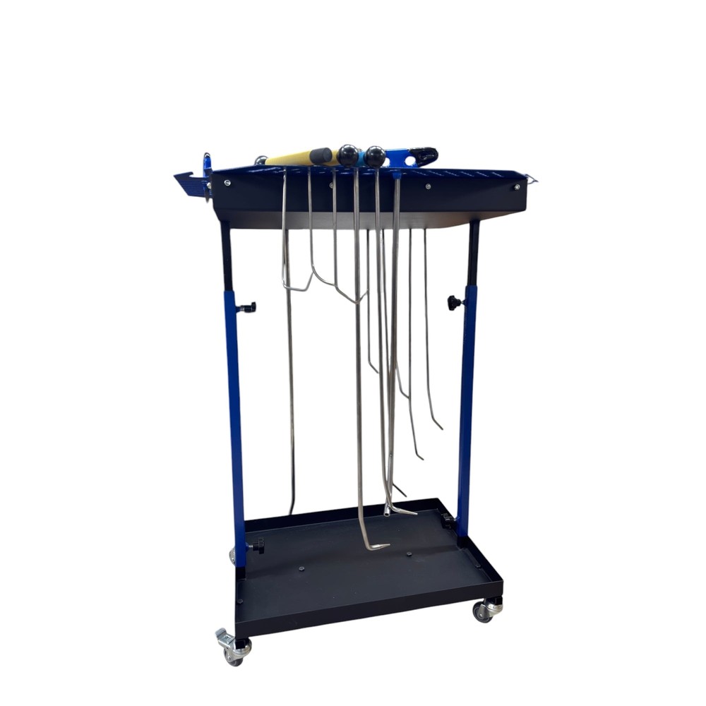 Rod and Tackle Stand - Height Adjustable - Functional Pdr İnox