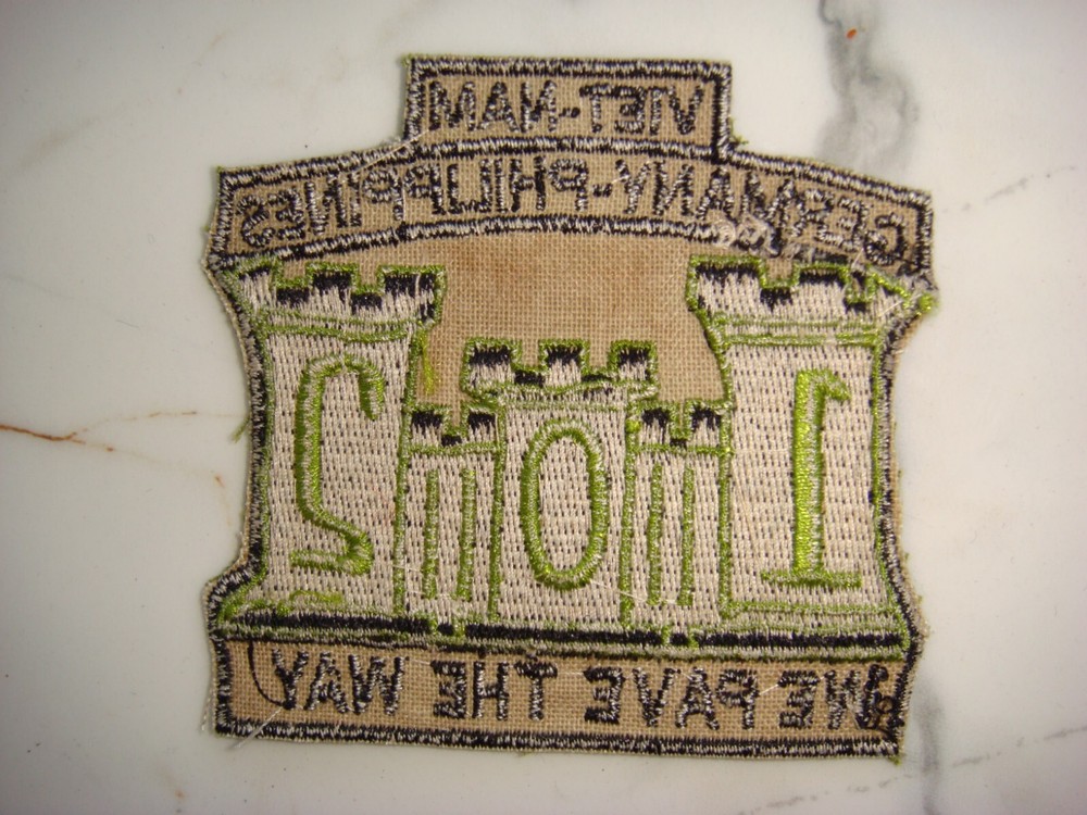 US 102nd ENGINEER COMPANY, VIETNAM WAR PATCH
