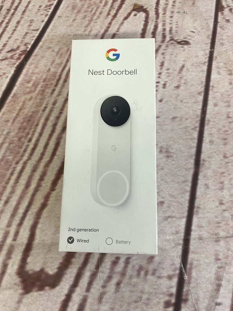 Google Nest Doorbell - Wired (Snow) G28DR