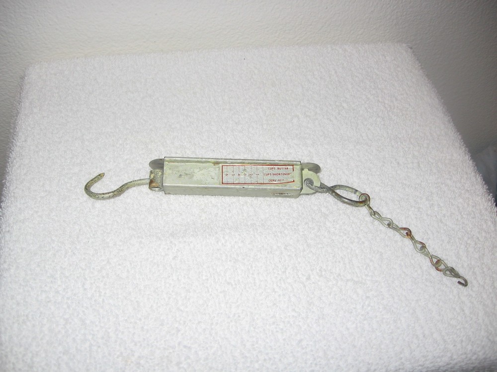 VINTAGE KITCHEN DELIGHT EVERS SCALE CO. CHICAGO