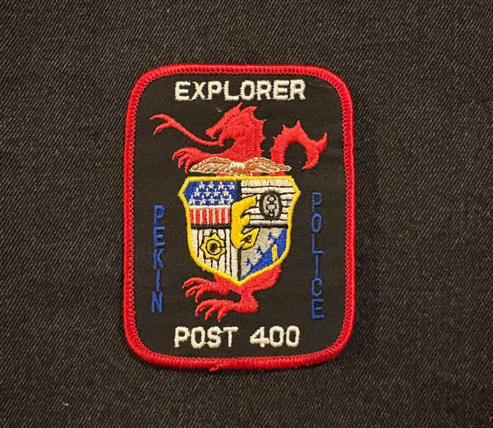 Pekin Police Explorer Patch Explorer Post 400 Illinois Police Patch