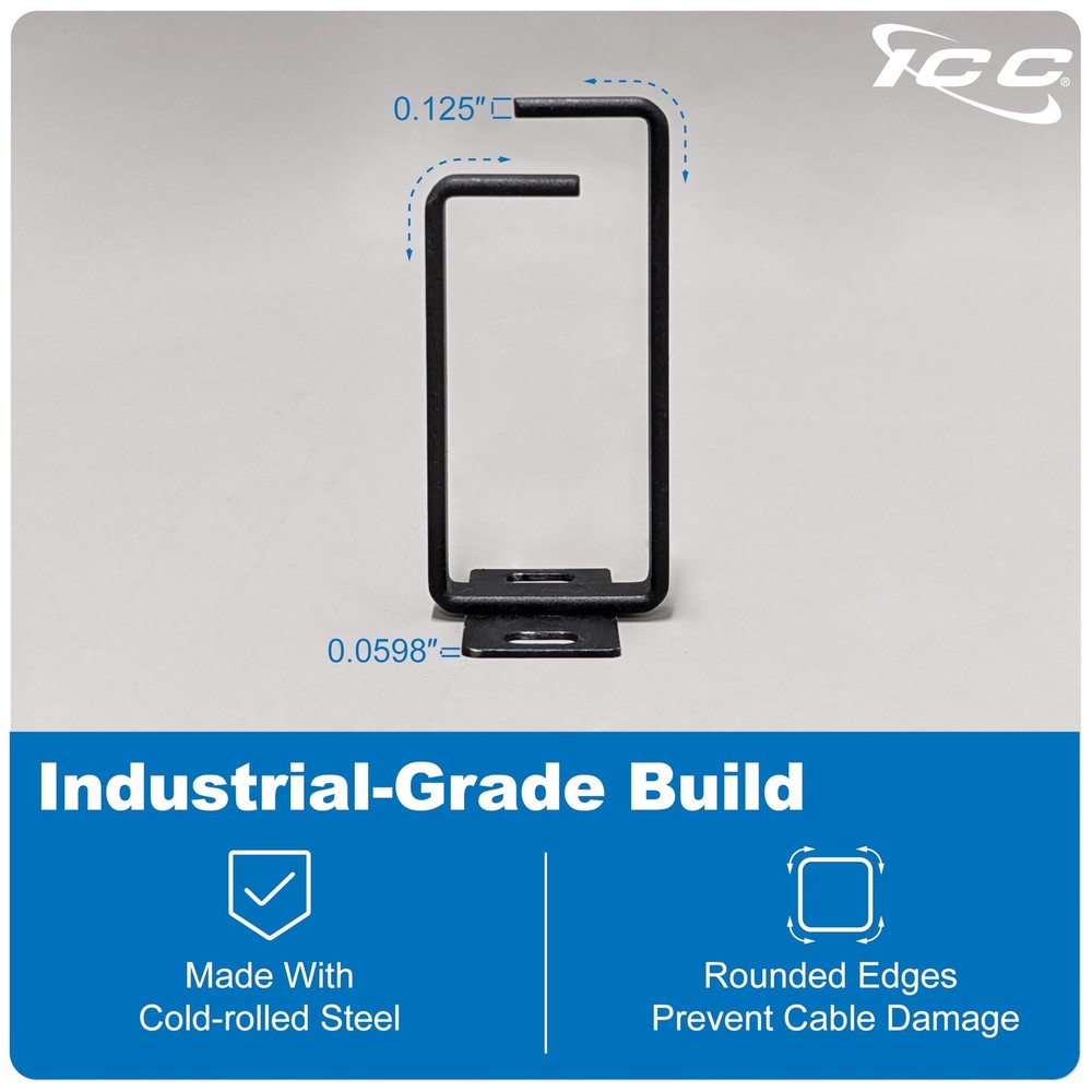 Ring, Cable MGMT, Single, 1.70" 10 PK