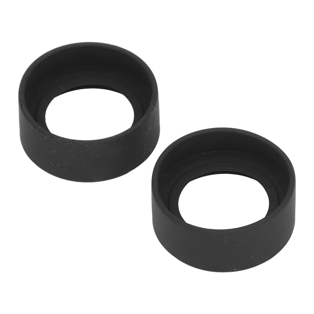 3-2 Pcs Microscope Eyepiece Eye Cup 41mm Diameter Flat Angle Rubber Eyepiece