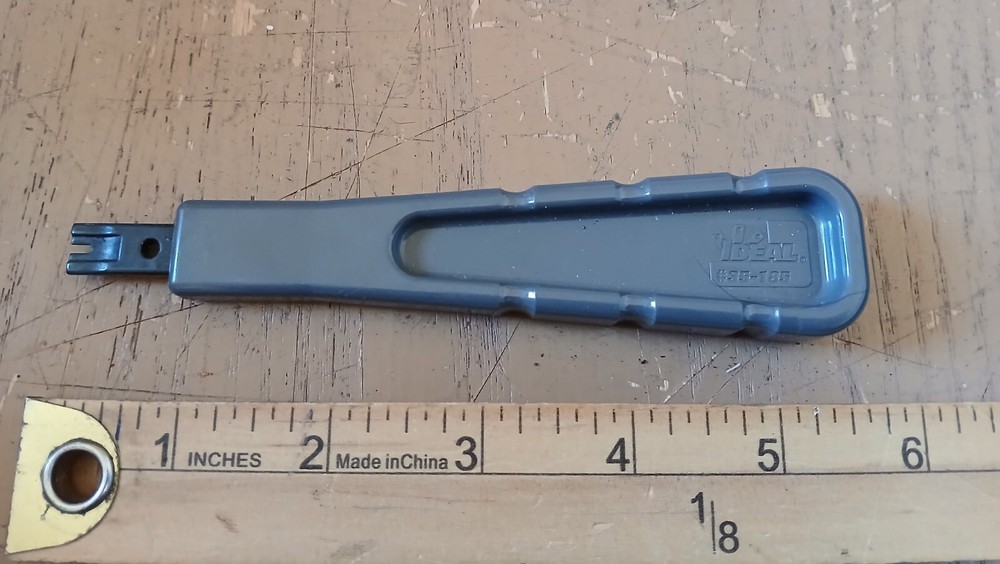 Ideal #35-185 Non-Impact Punch Down Tool, Used