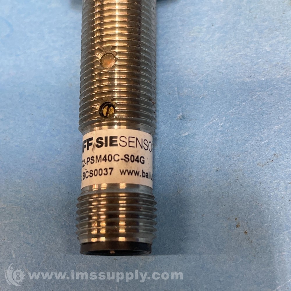 Balluff BCS M12T4D2-PSM40C-S04G Capacitive Sensor USIP