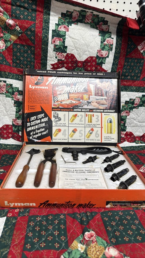 Lyman 30-06 Hand Tool Reloading Die Set Box