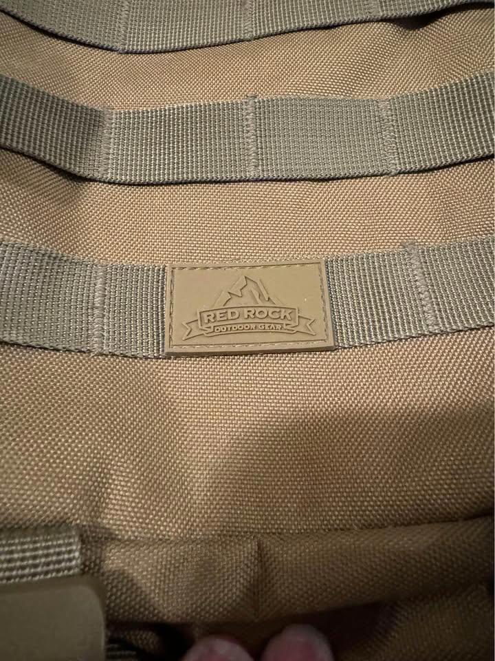 Red Rock Tactical Backpack - Multi-Use Outdoor Gear
