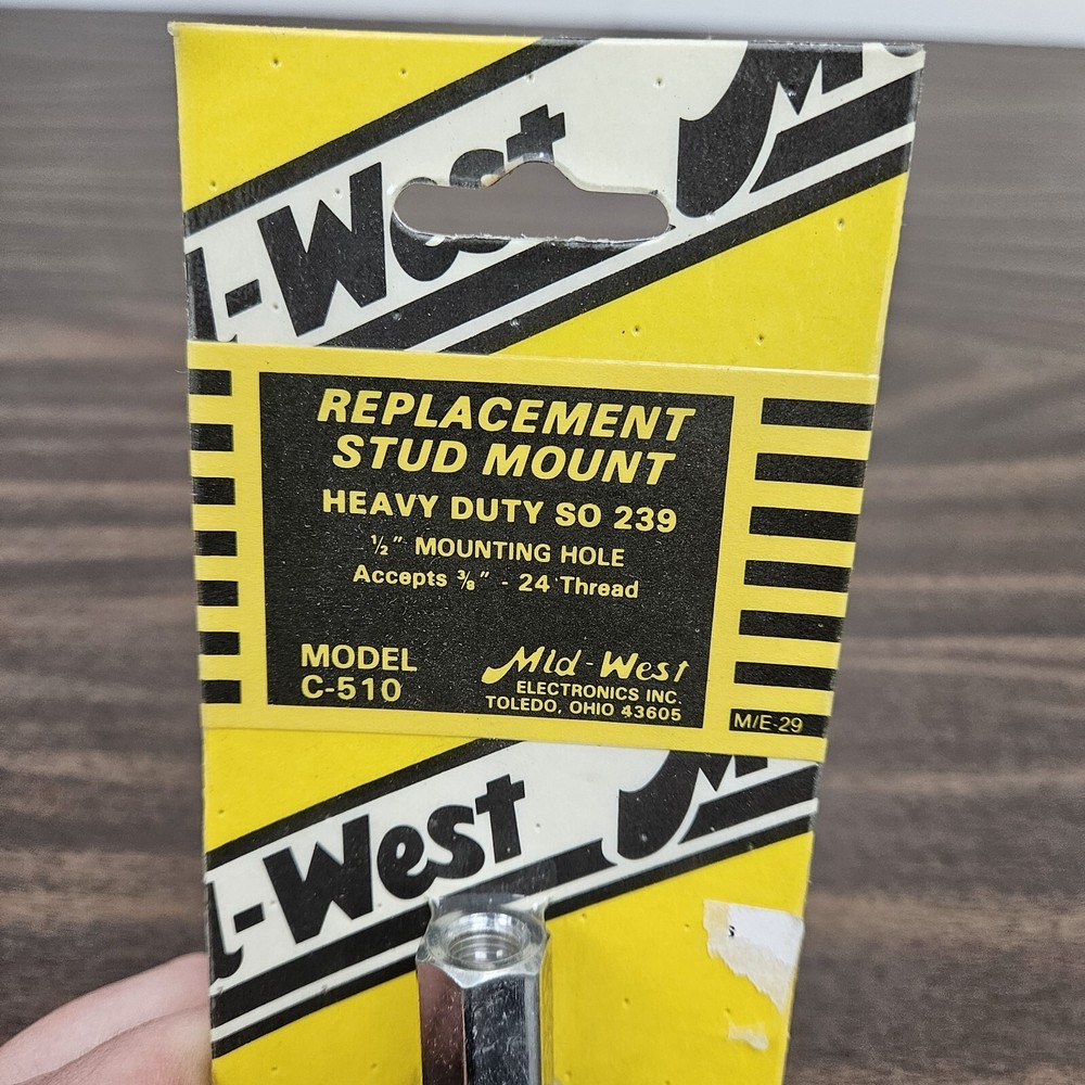 MidWest Replacement Stud Mount Heavy Duty SO 239 Model C-510