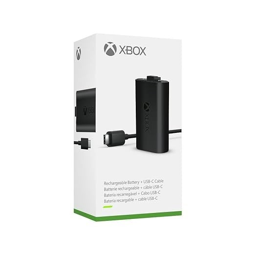 Microsoft Xbox Rechargeable Battery Xbox S X Controller W USB-C Charging Cable