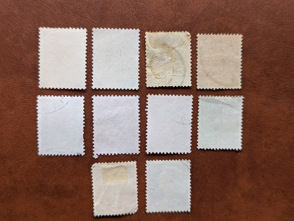 France Stamps 10 Values Used. 66F
