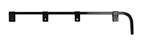 E-Coating Black Mud Flap Hanger Bracket with Hardware Sold by Pair