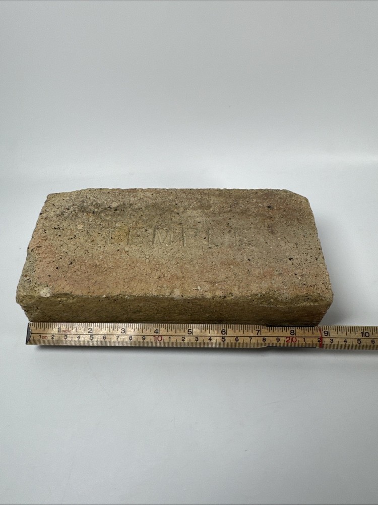 Vintage Temple Fire Brick From Mid 1900’s