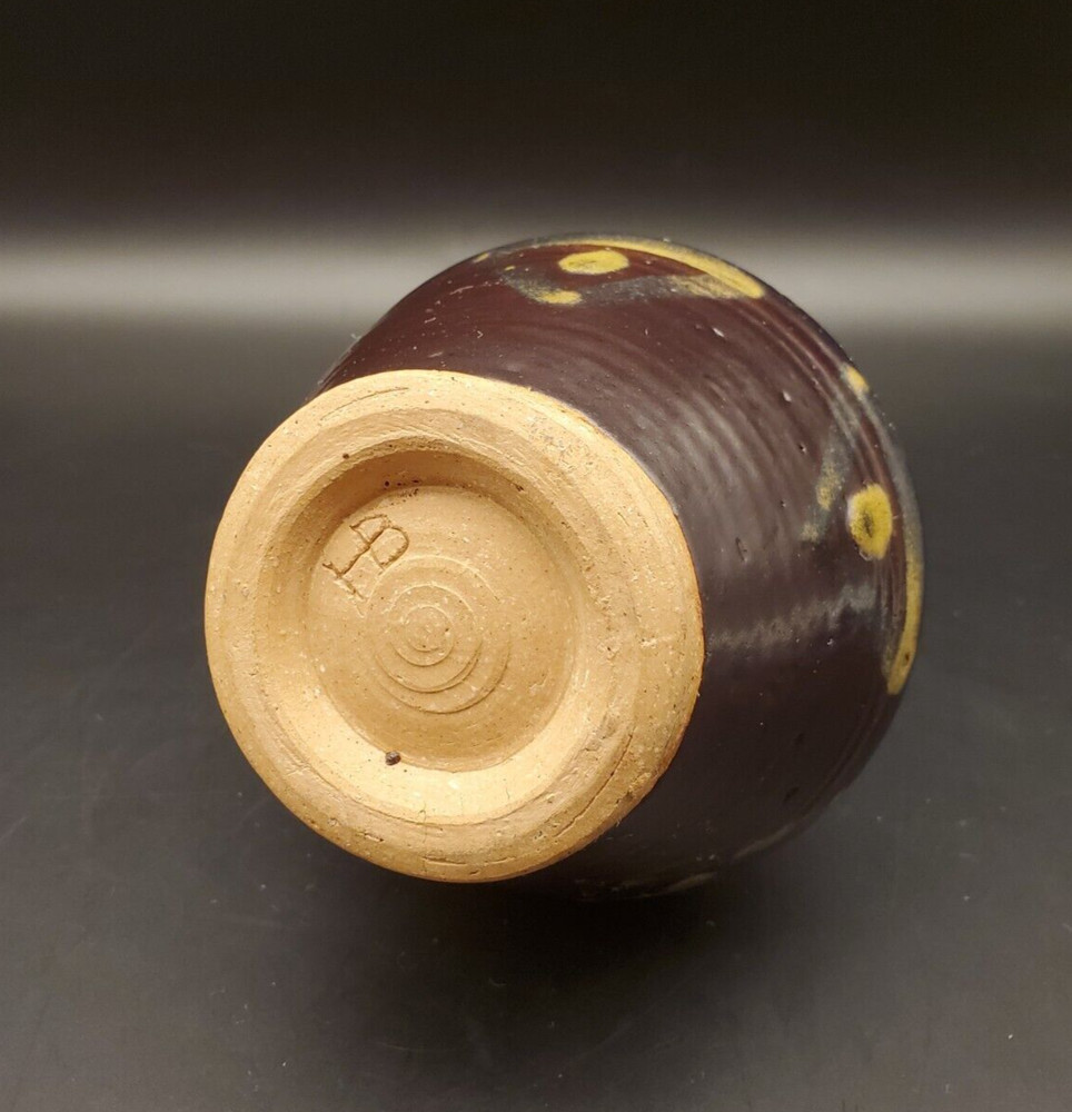 Art Pottery vase marked HB