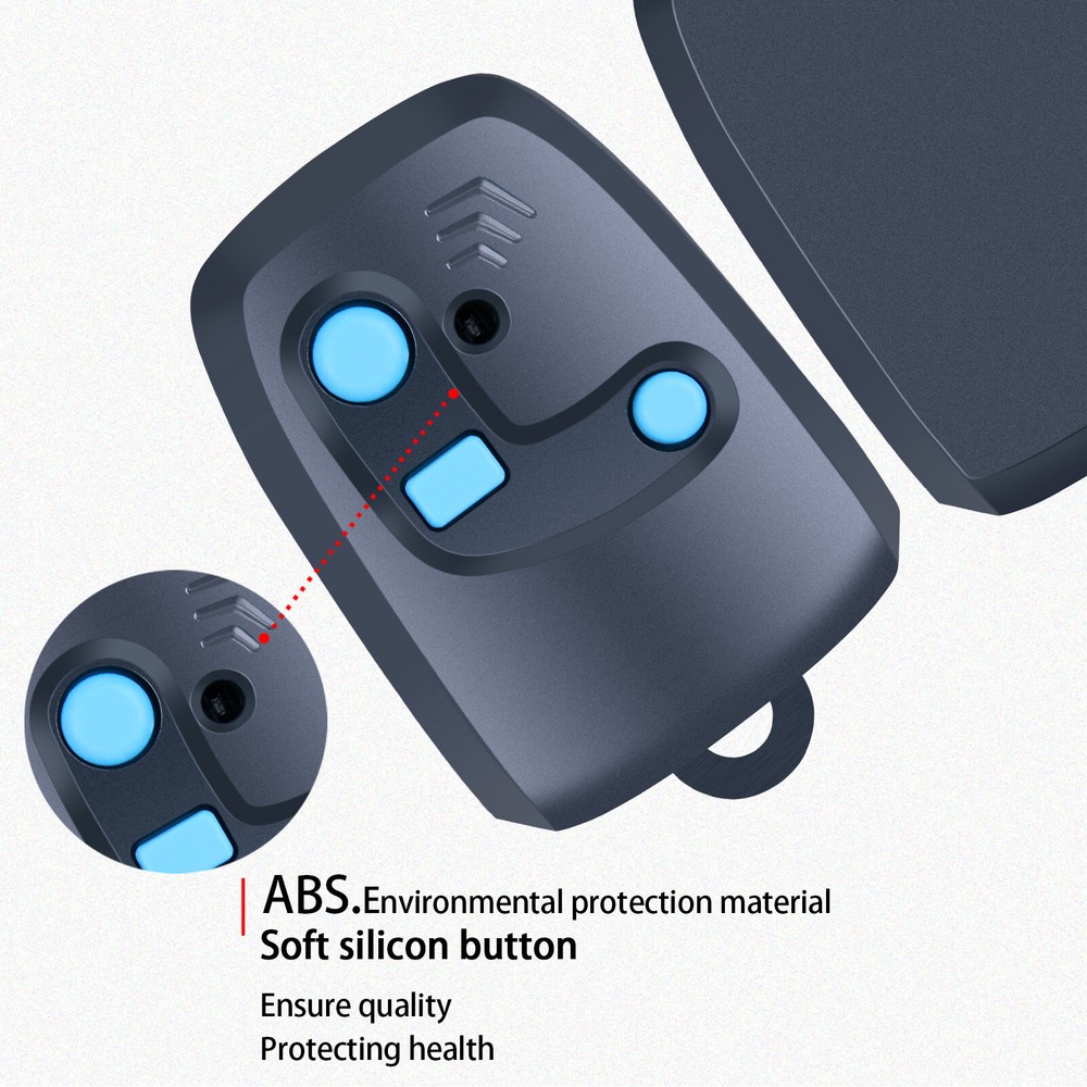 For Peccinin Garage Door Remote Control 3 Buttons 433.92Mhz Rolling Code