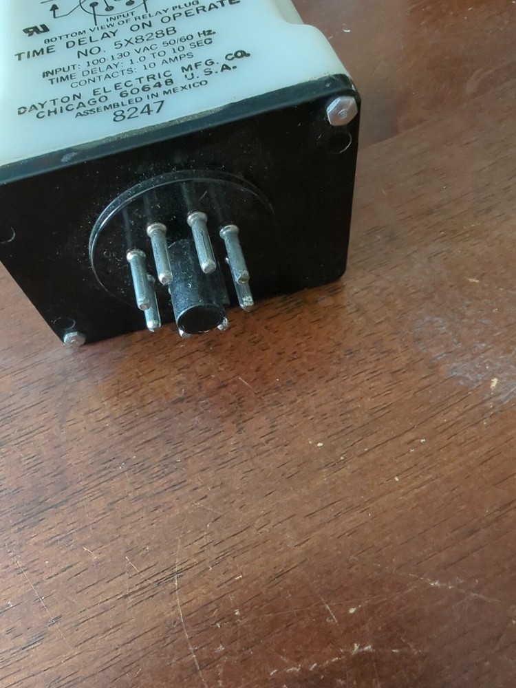 Dayton 5X828B Solid State Time Delay Relay new