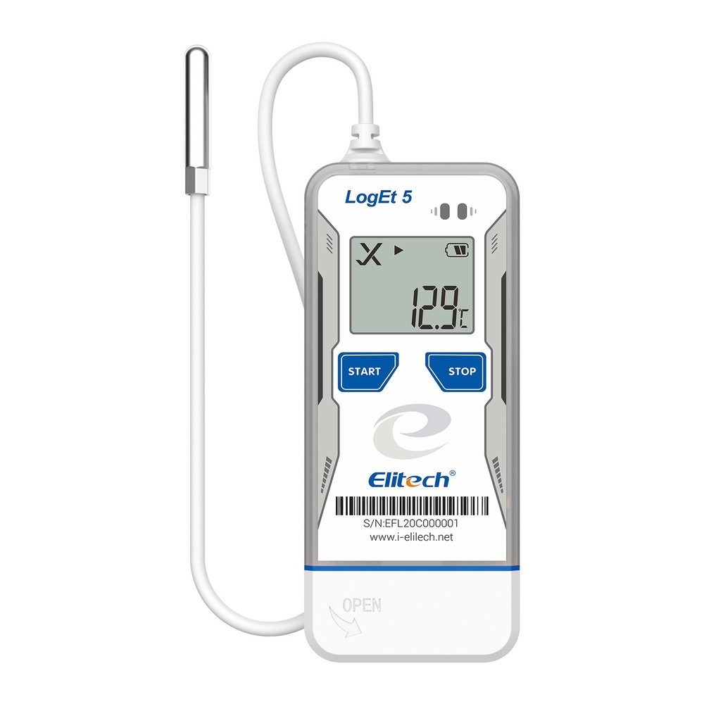 Elitech LogEt 5B Bluetooth Temperature Humidity Thermometer Data Loggers PDF