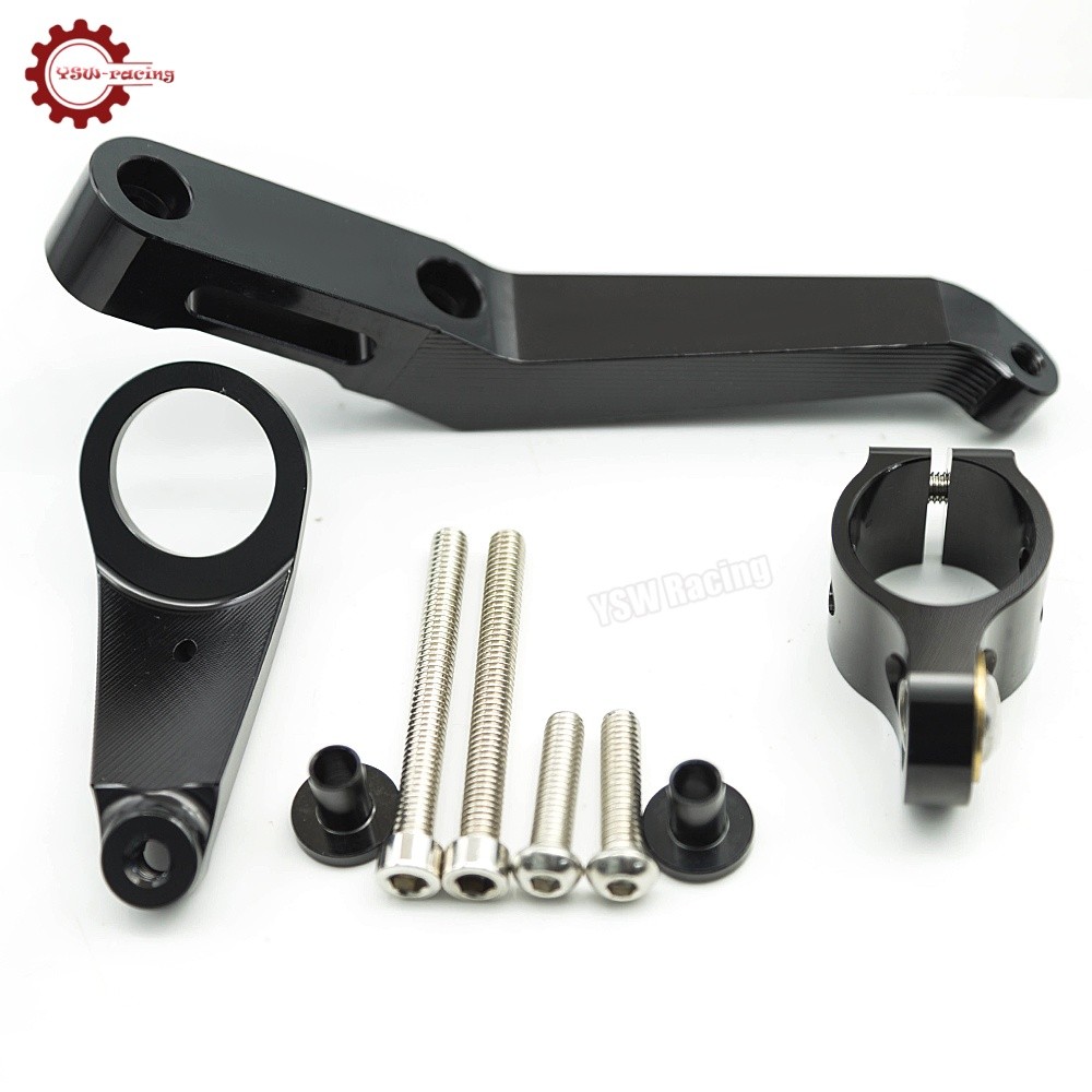 For Honda CBR954RR 2002 2003 CNC Steering Damper Stabilizer Bracket Mount Kits