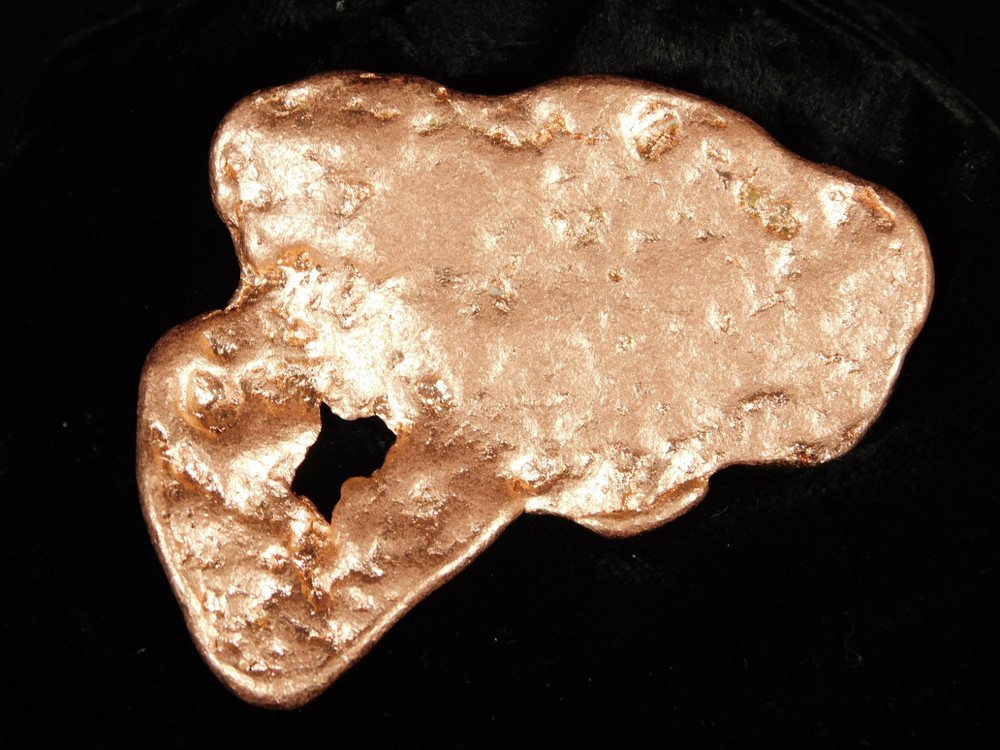 Larger! Super Heavy Solid COPPER NUGGET or Native Copper Float Michigan 99.8gr