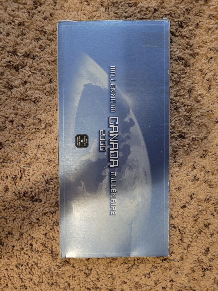 Canada 2000 Millennium Coin Set in Original Packaging
