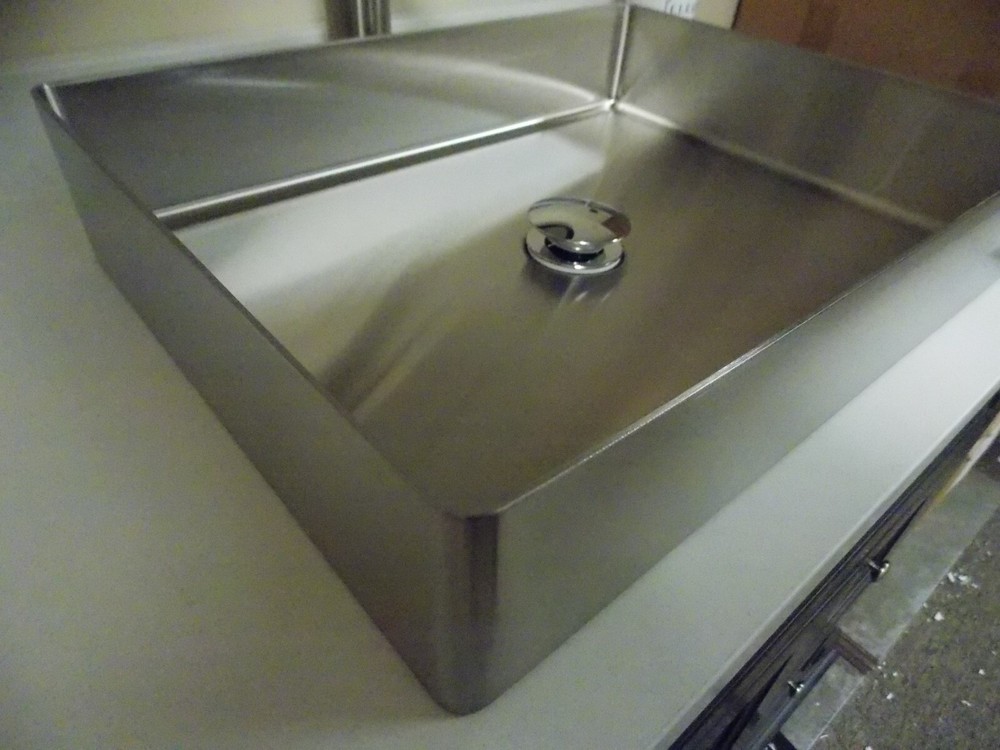Eden Bath Rectangular Stainless Steel Vessel Sink (EB_SS02SV, D546)