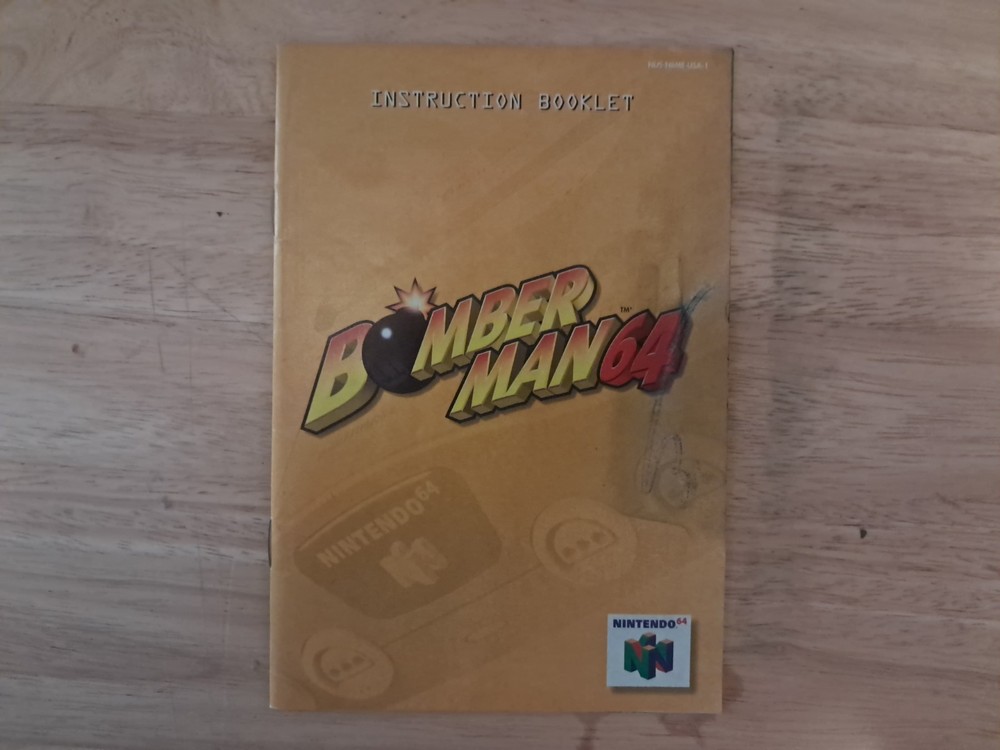 Bomberman 64  |  Nintendo 64  |  Manual