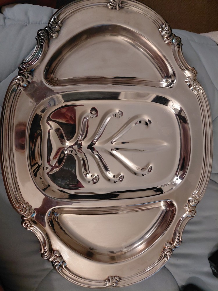 gorham silver original platter vintage