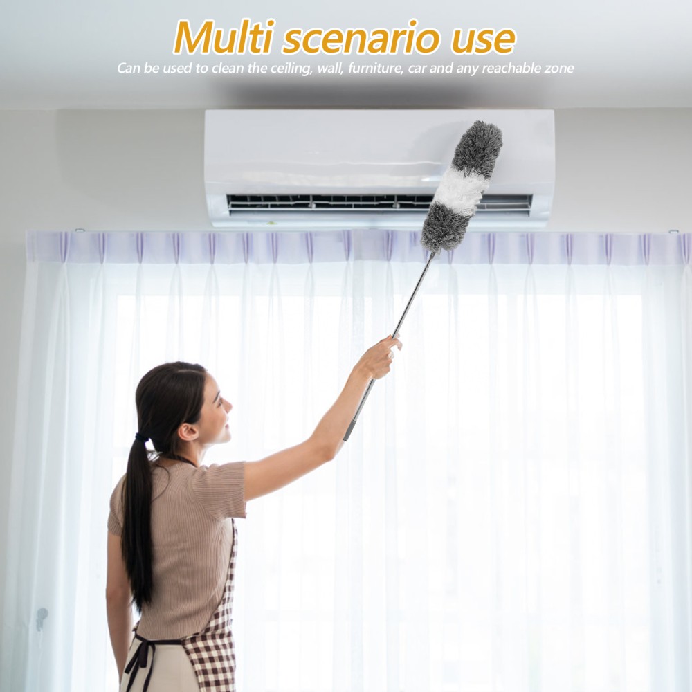 Duster for Car Interior Wand Bendable Dusters Washing Dusting Brush