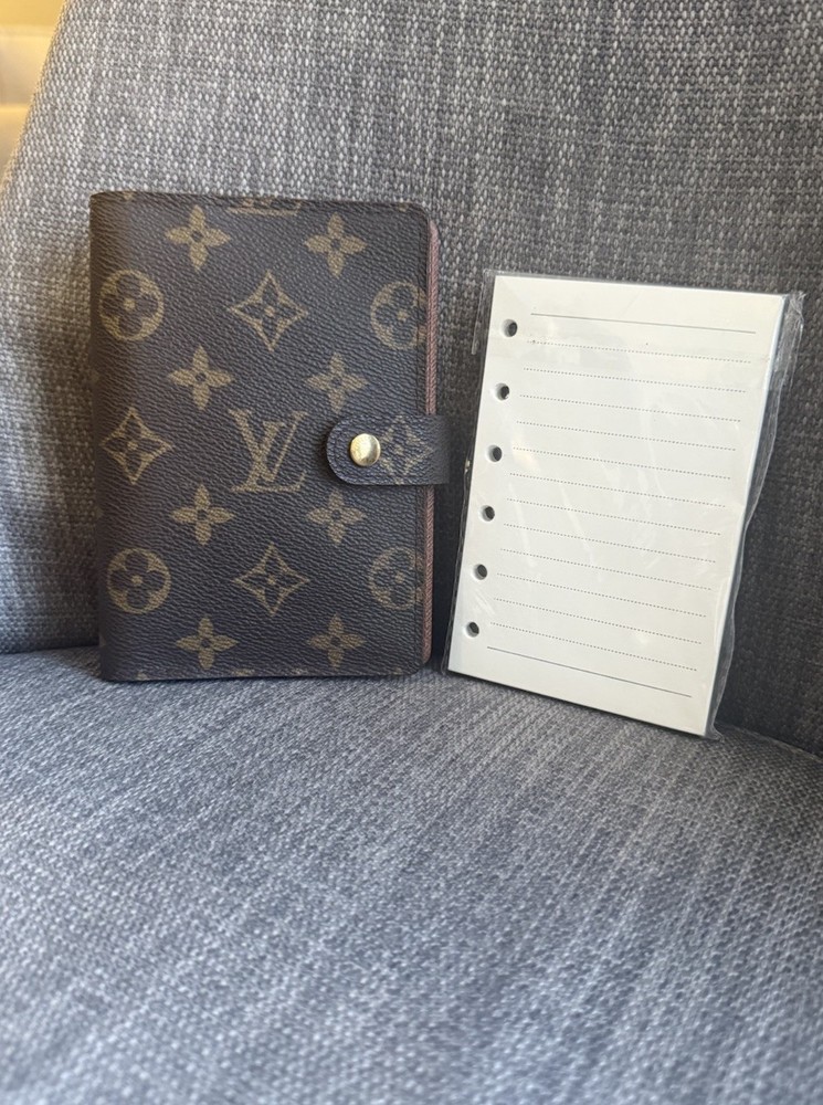 Authentic Louis Vuitton Monogram Agenda PM