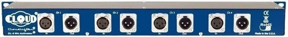 Cloud Microphones Cloudlifter CL-4 Mic Activator 4-Channel Rack