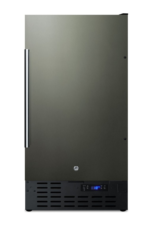 Summit SCFF1842KSADA 18"W 2.7 Cu. Ft. Capacity Compliant Compact - Stainless